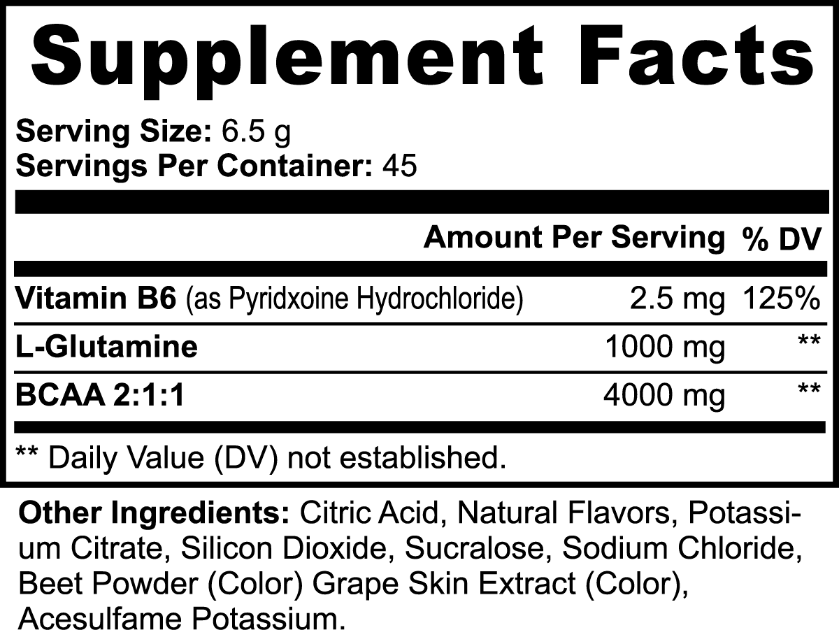 BCAA 5000 Post Workout Powder (Honeydew/Watermelon)