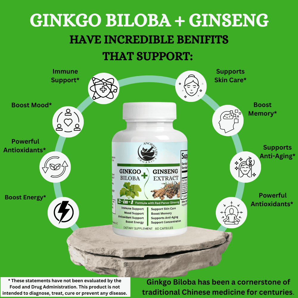 Ginkgo Biloba + Ginseng Extract