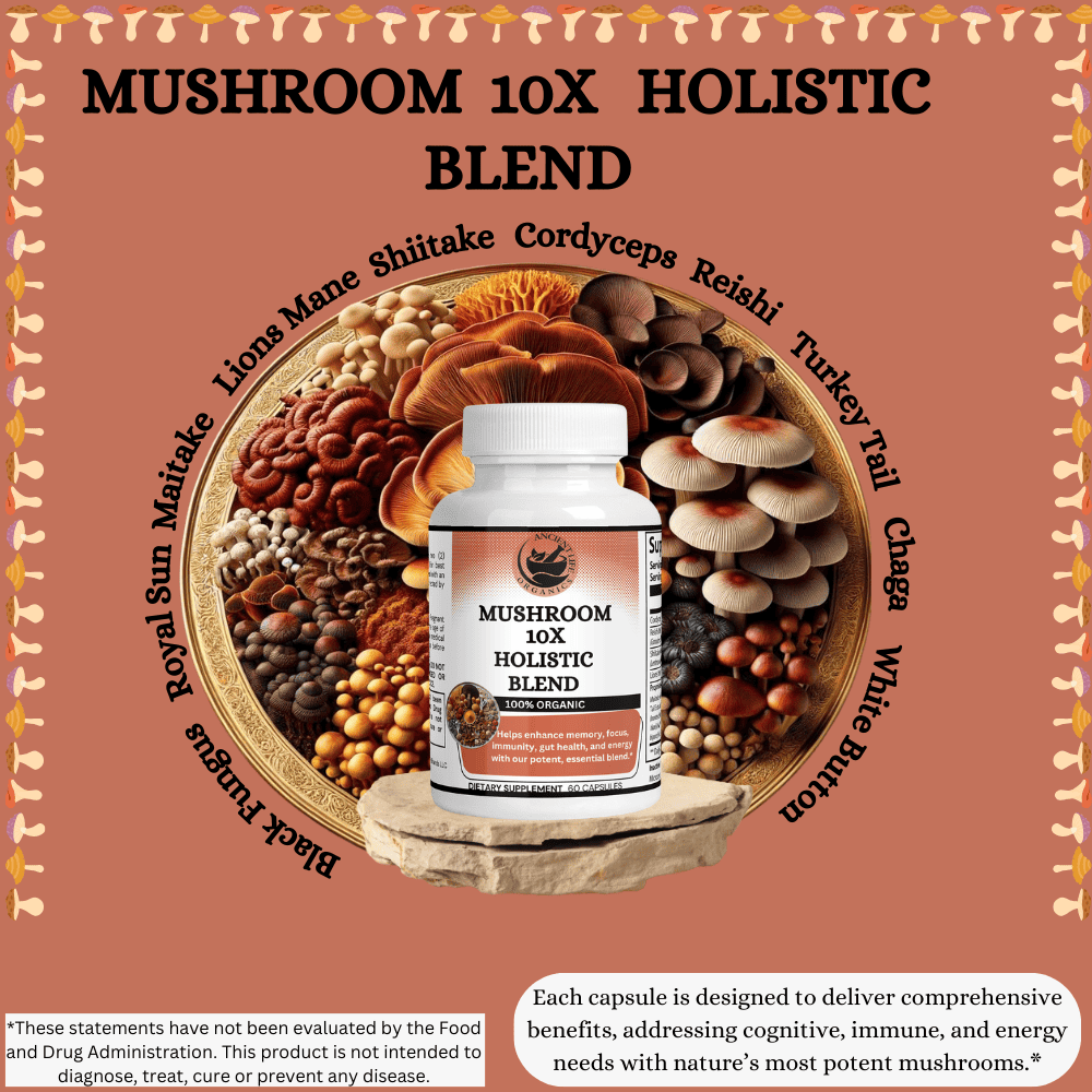 Mushroom 10x Holistic Blend